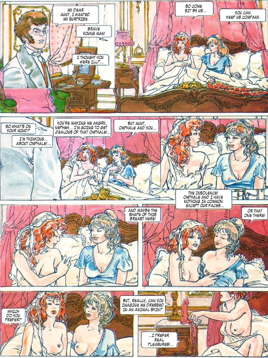 The Vices Of Omphale porn comic picture 37