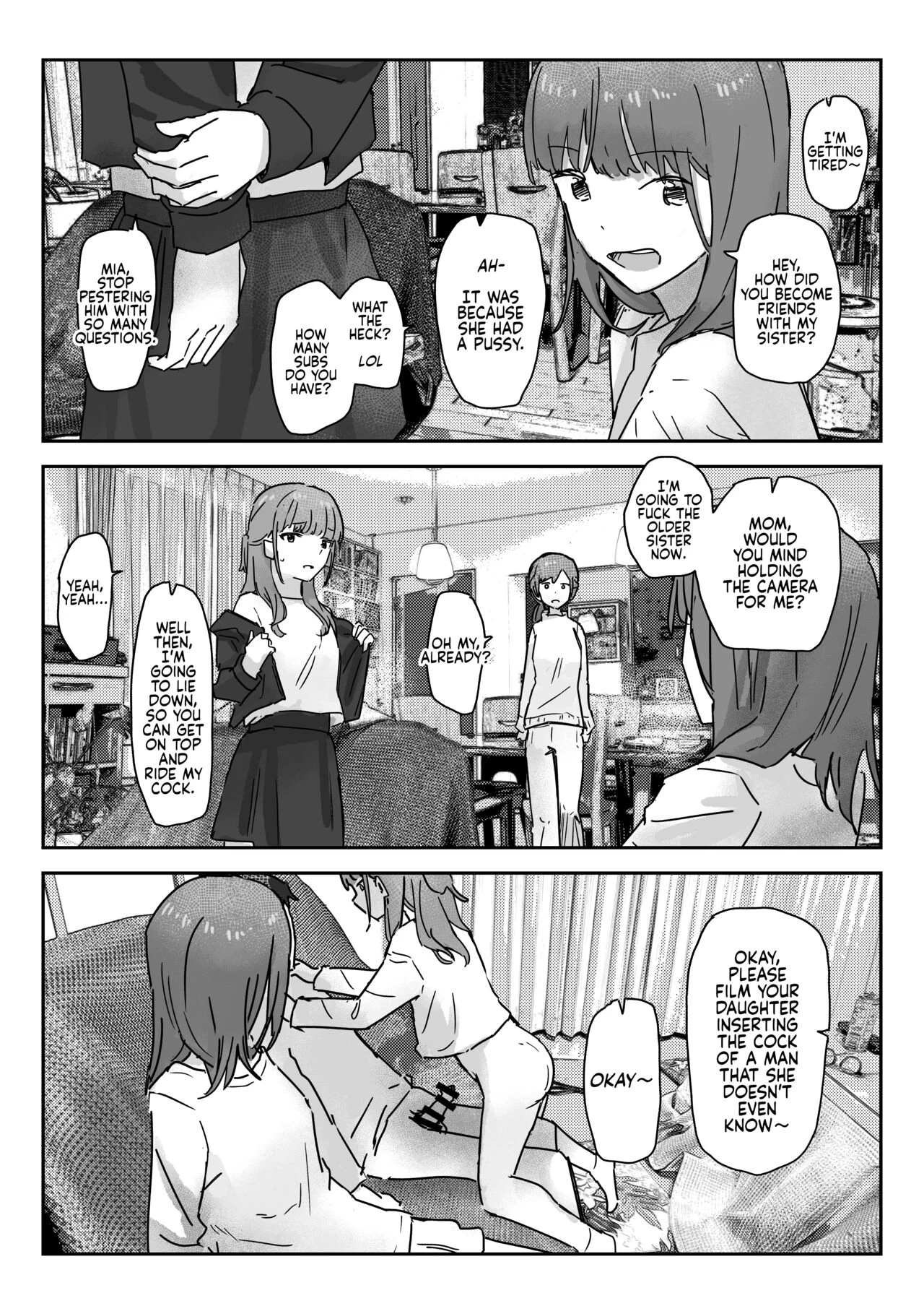 The Video Camera that Makes You Happily Accept Anything | Utsuru to Norinori de Nandemo Ukeirechau Video Camera porn comic picture 25