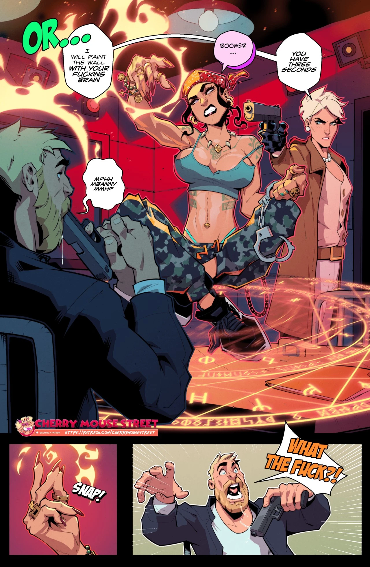 The Voice of Vengeance is Right porn comic picture 8