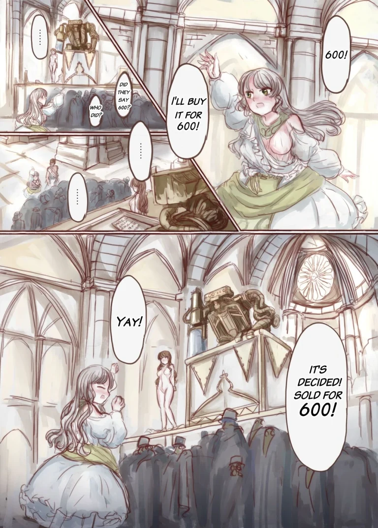 The Wealthy Young Lady Who Bought A Slave And Turned Her Into A Puppy porn comic picture 10