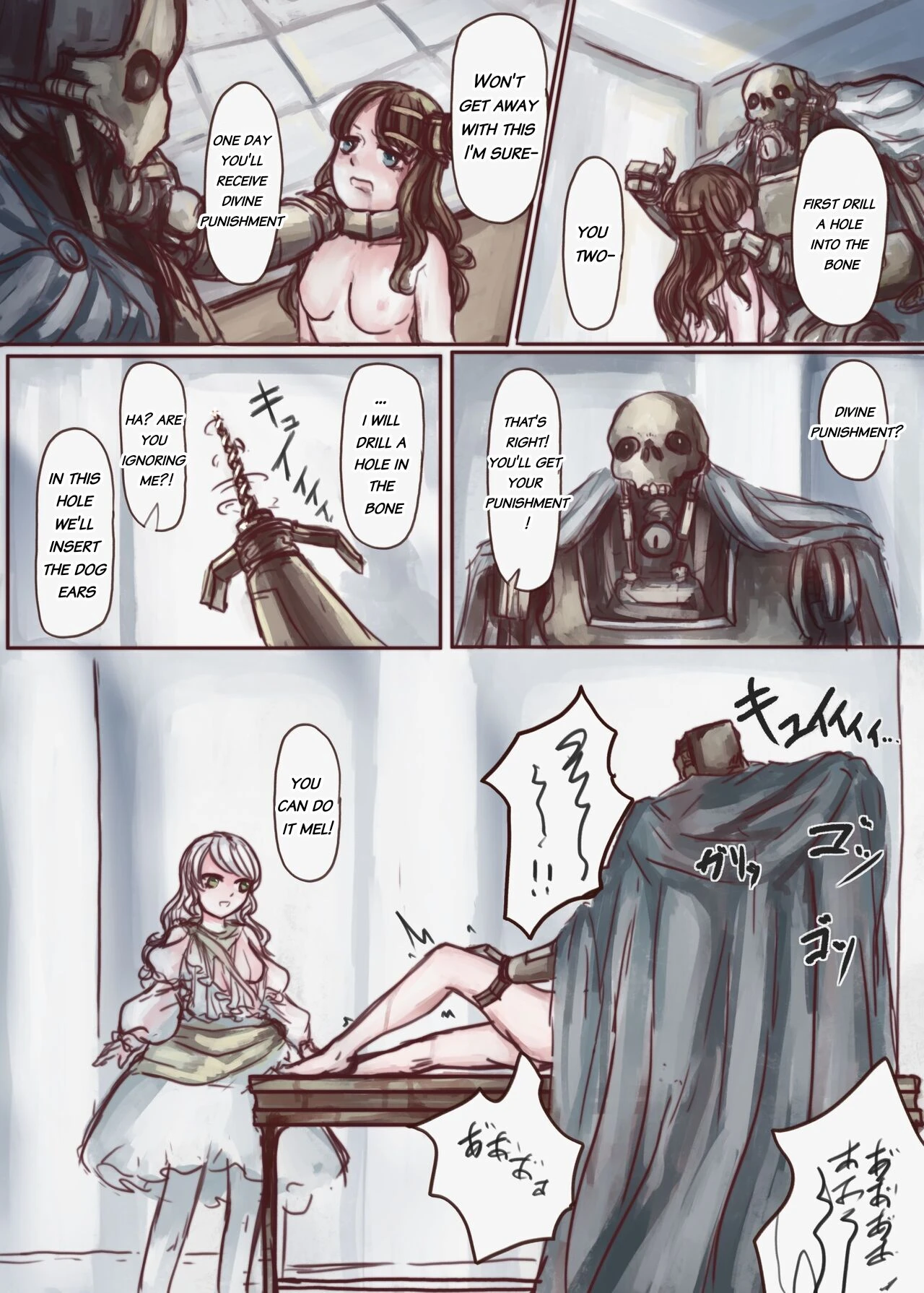 The Wealthy Young Lady Who Bought A Slave And Turned Her Into A Puppy porn comic picture 22