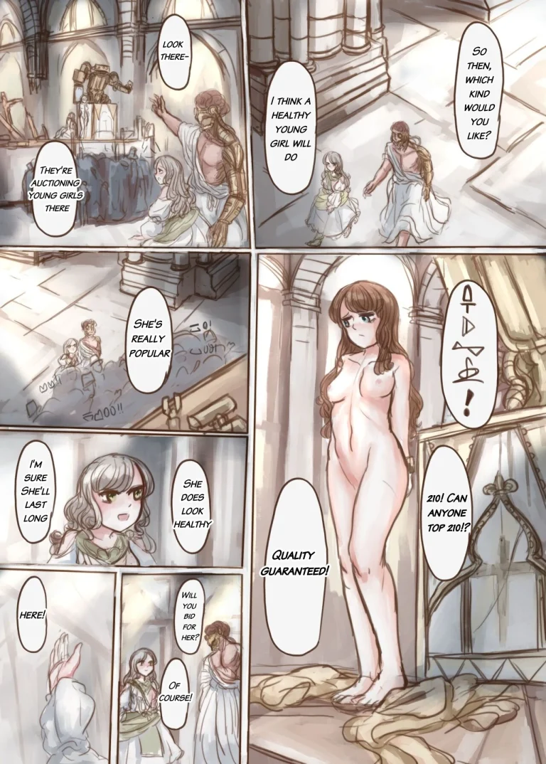 The Wealthy Young Lady Who Bought A Slave And Turned Her Into A Puppy porn comic picture 9