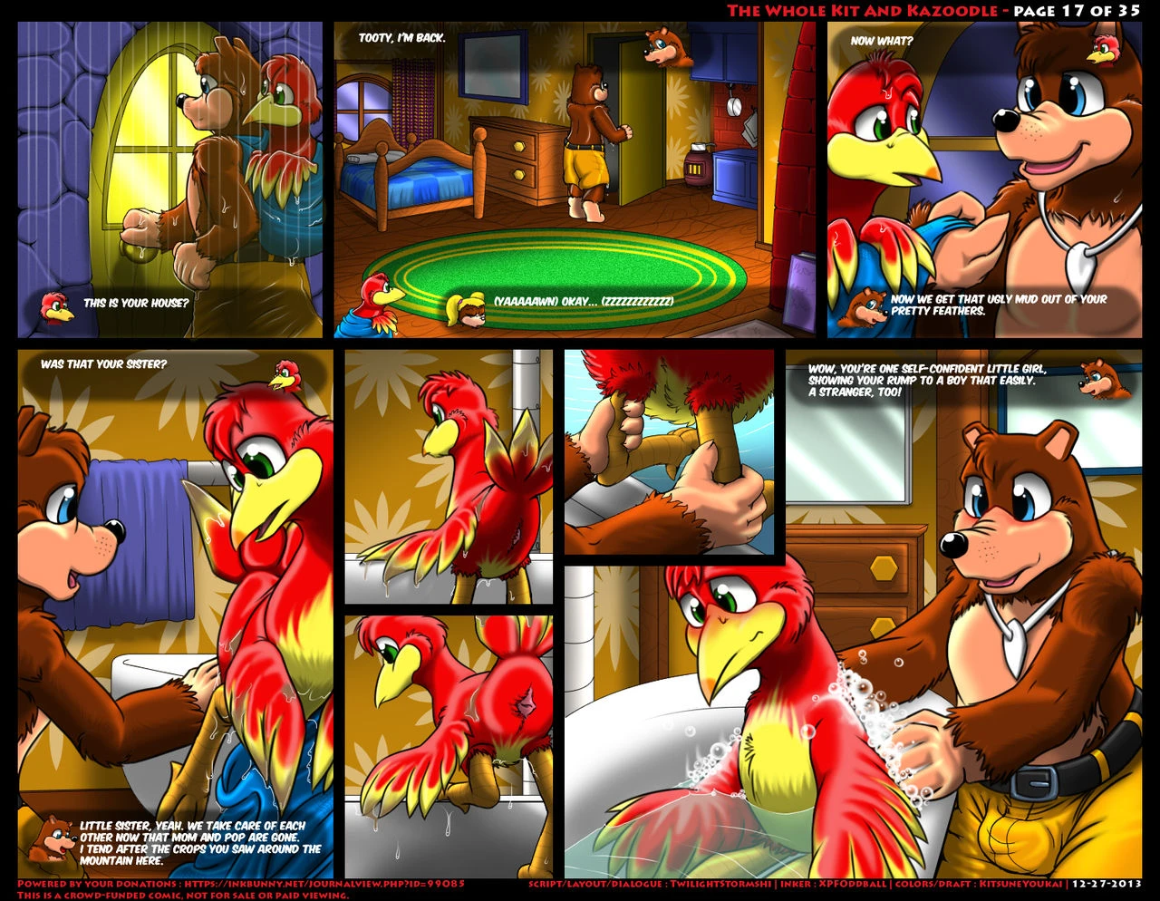 The Whole Kit & Kazoodle porn comic picture 18