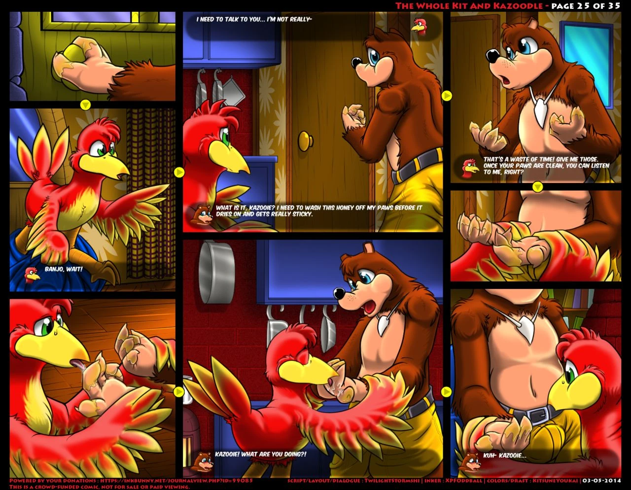 The Whole Kit & Kazoodle porn comic picture 26
