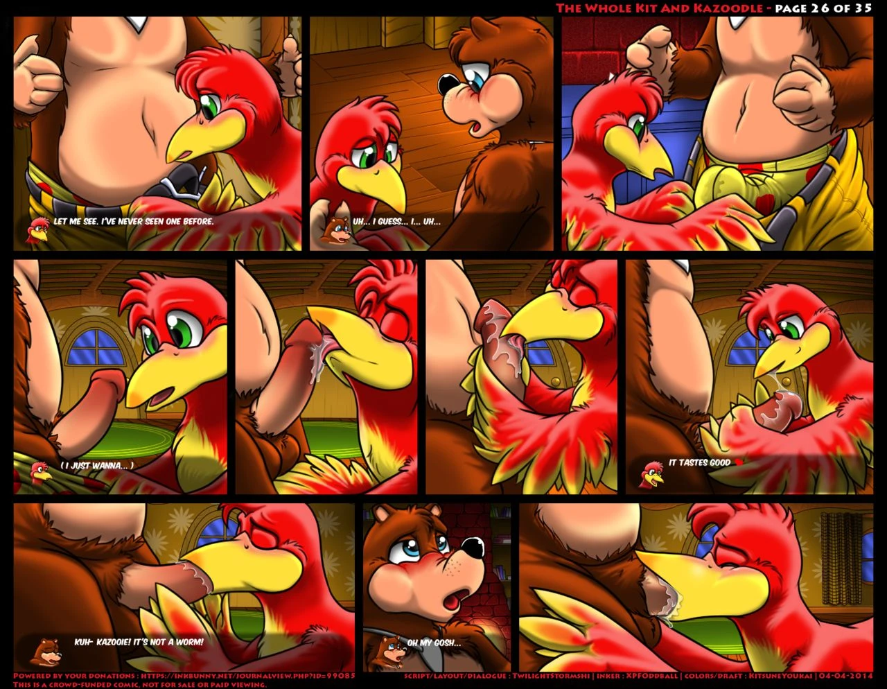 The Whole Kit & Kazoodle porn comic picture 27