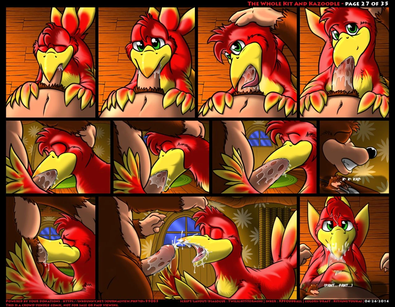 The Whole Kit & Kazoodle porn comic picture 28