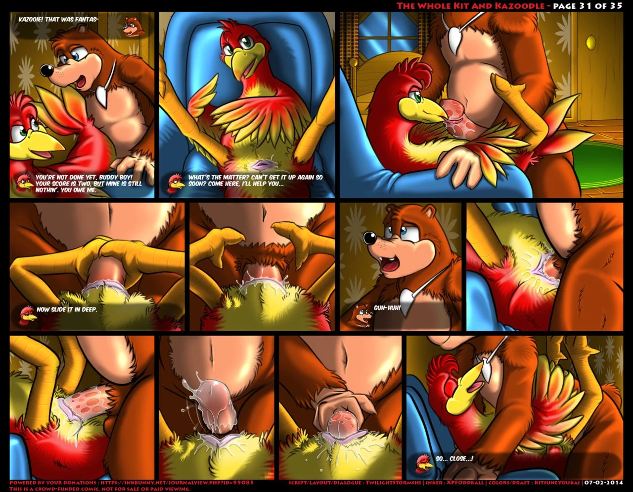 The Whole Kit & Kazoodle porn comic picture 32