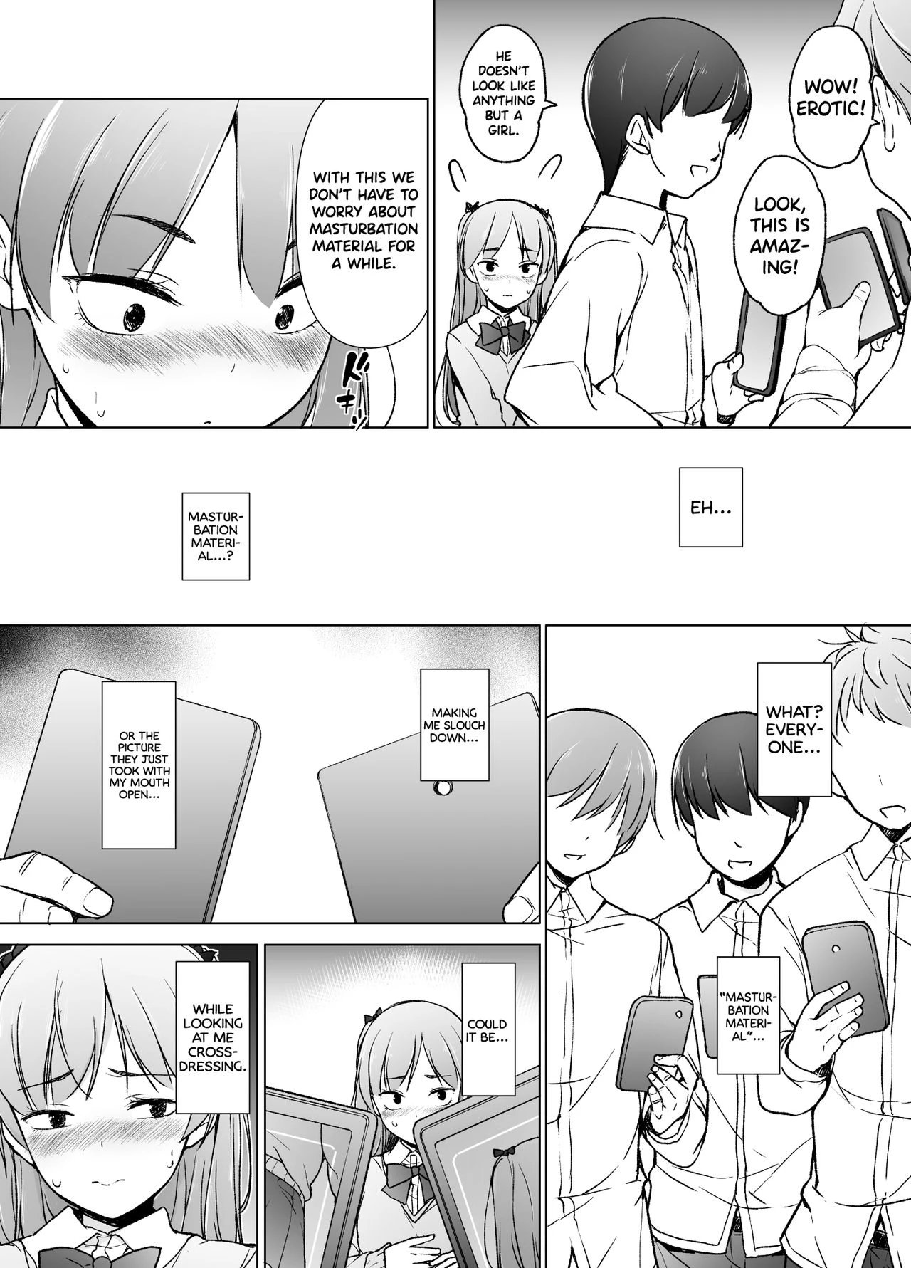 The Wimp | Danshikou no Kawaii Ko ga Josou Shita porn comic picture 12