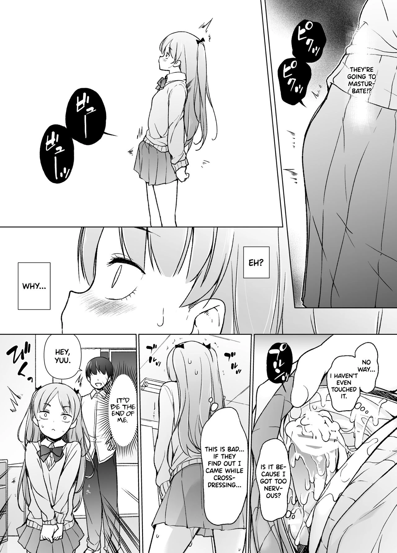 The Wimp | Danshikou no Kawaii Ko ga Josou Shita porn comic picture 13