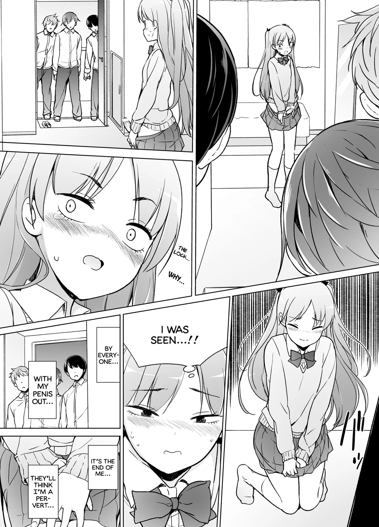 The Wimp | Danshikou no Kawaii Ko ga Josou Shita porn comic picture 21