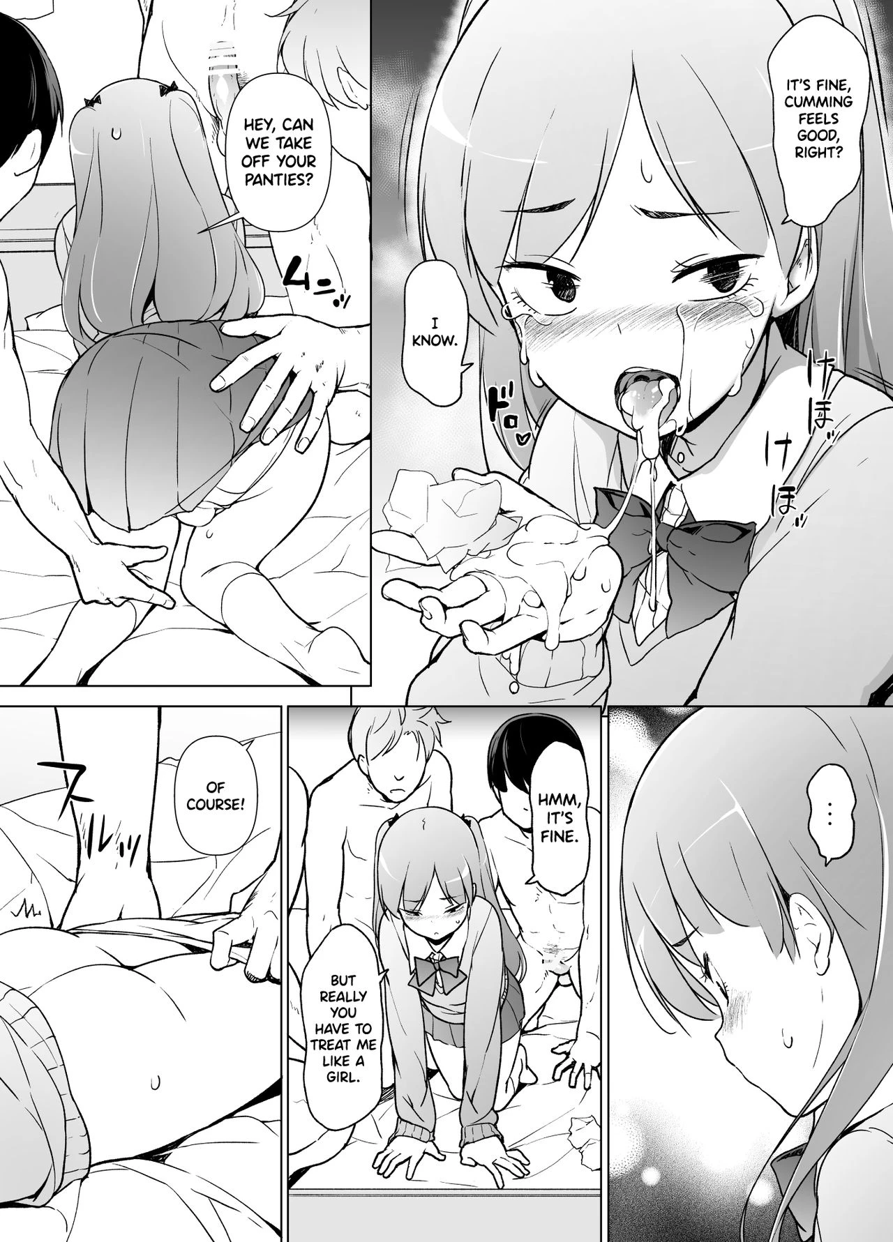 The Wimp | Danshikou no Kawaii Ko ga Josou Shita porn comic picture 27