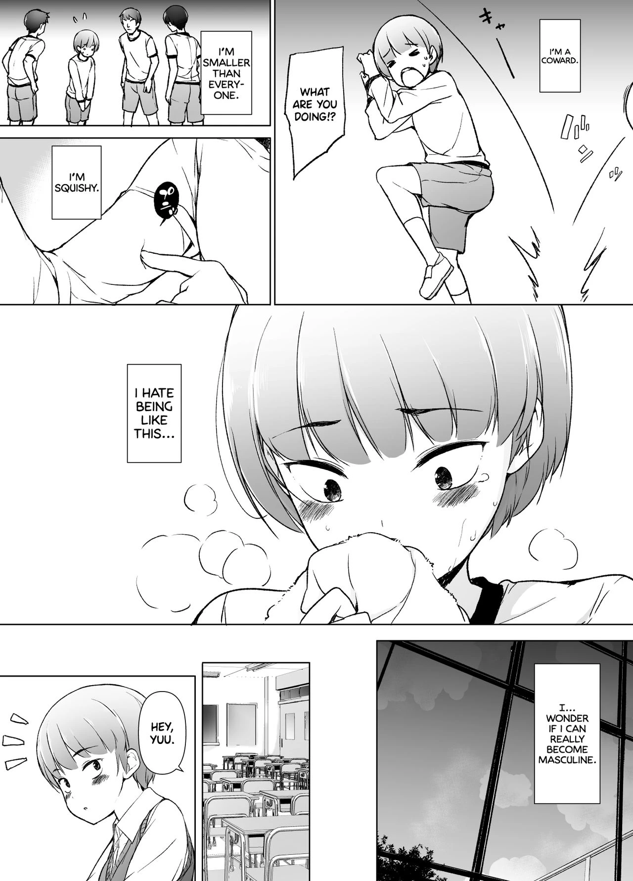 The Wimp | Danshikou no Kawaii Ko ga Josou Shita porn comic picture 3