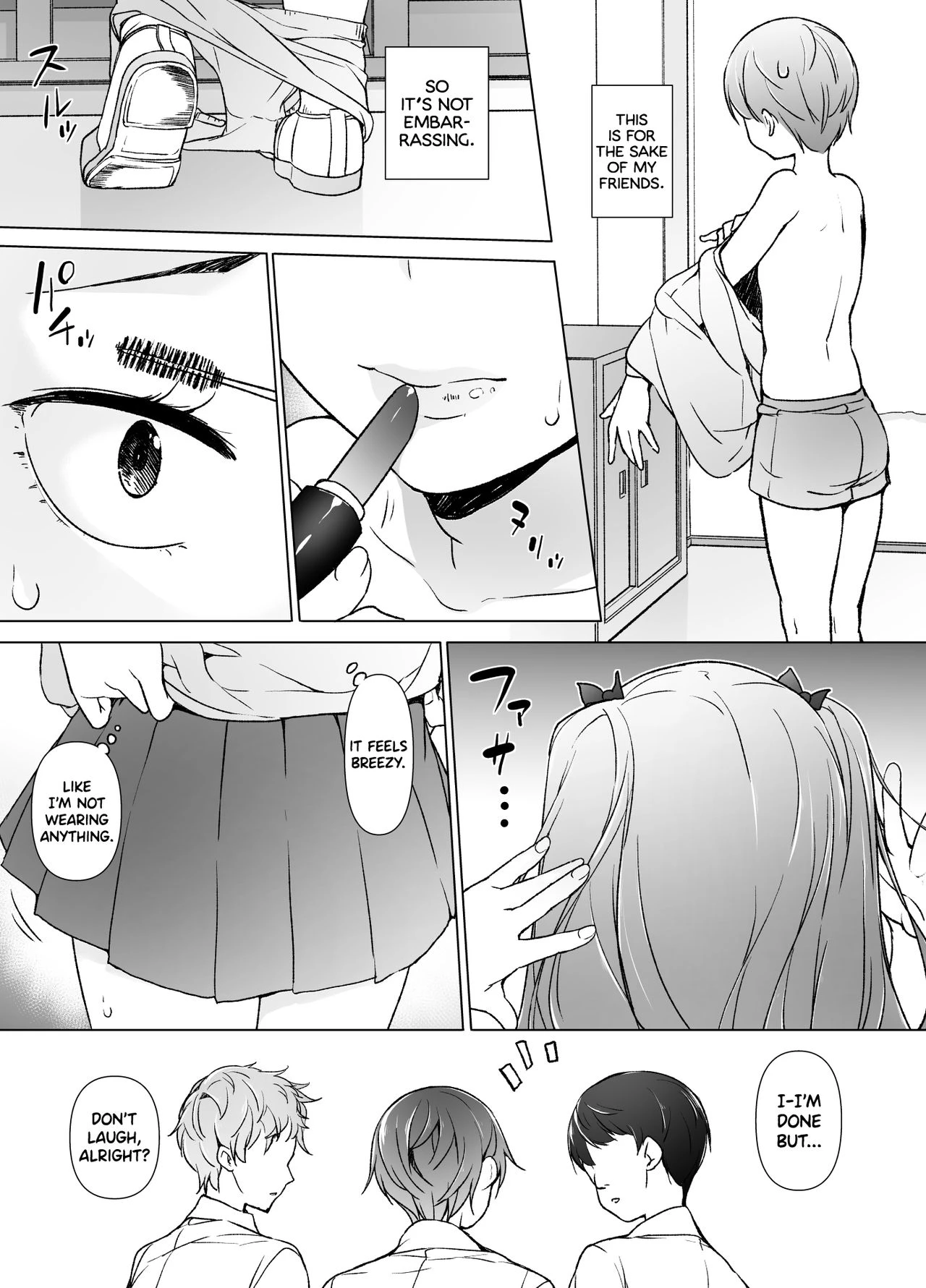 The Wimp | Danshikou no Kawaii Ko ga Josou Shita porn comic picture 6