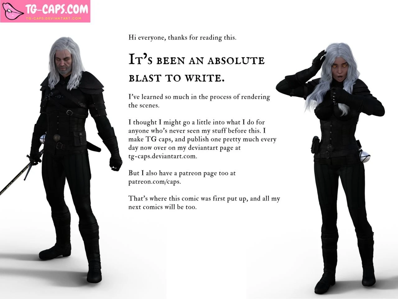 The Witcher TG: Game Over porn comic picture 37