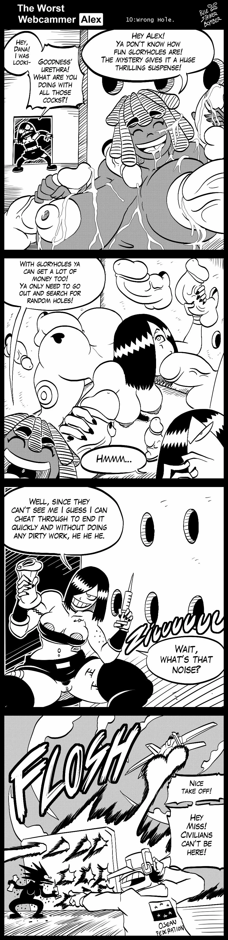 THE WORST WEBCAMMER: ALEX porn comic picture 11