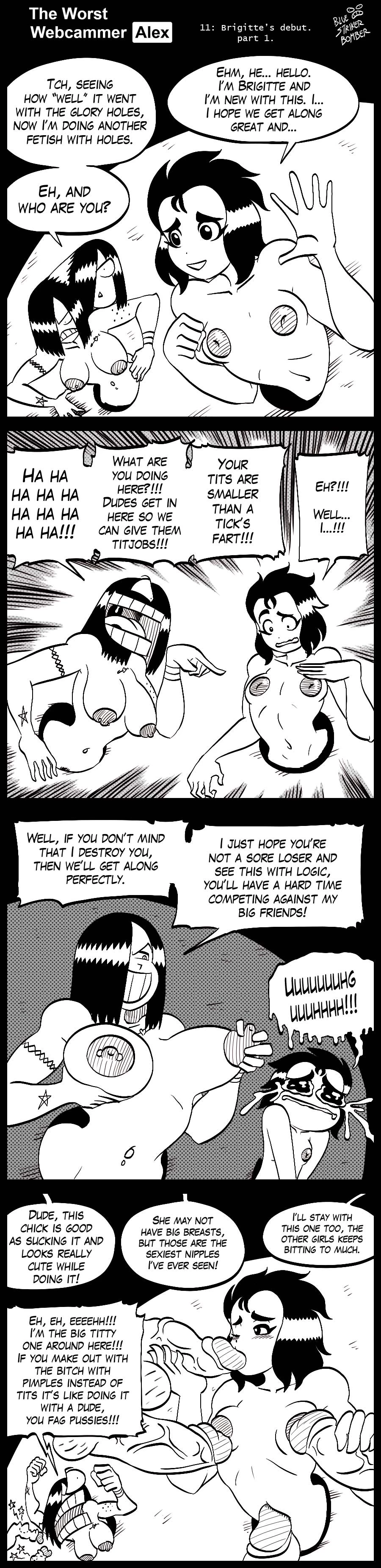THE WORST WEBCAMMER: ALEX porn comic picture 12