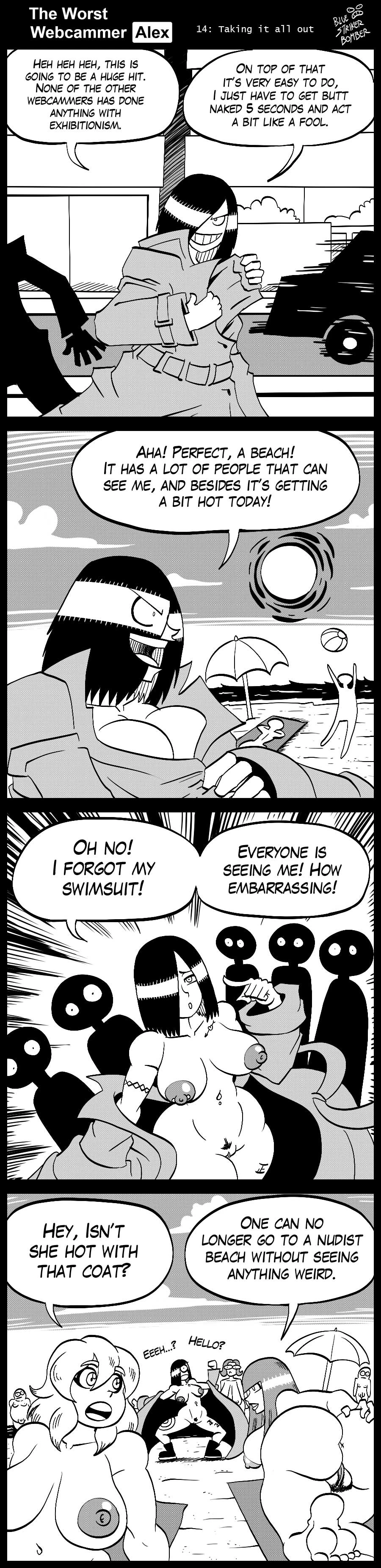 THE WORST WEBCAMMER: ALEX porn comic picture 15