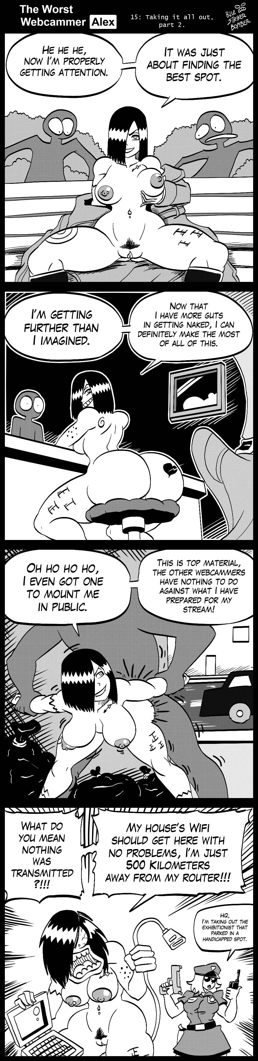THE WORST WEBCAMMER: ALEX porn comic picture 16