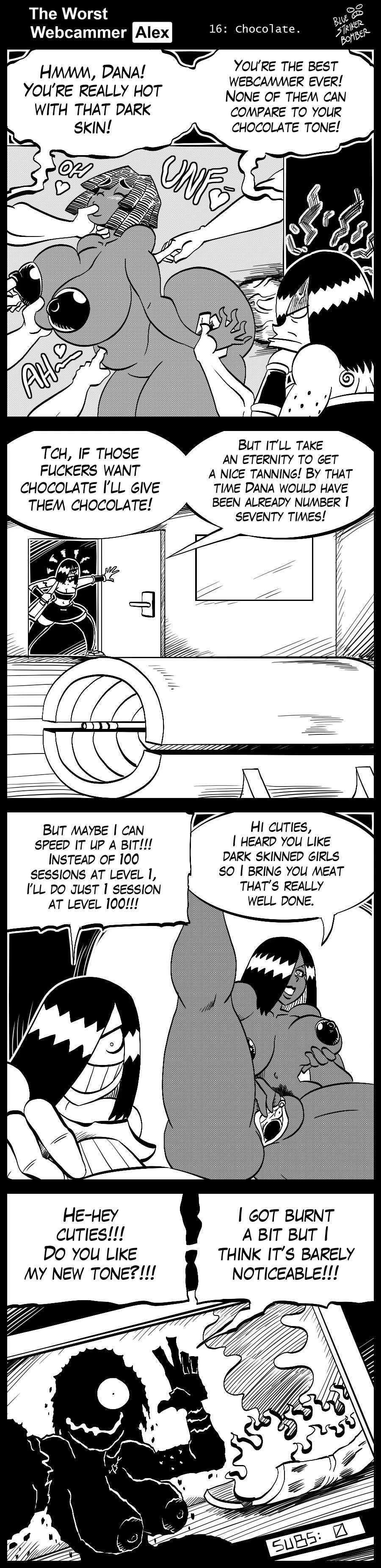 THE WORST WEBCAMMER: ALEX porn comic picture 17