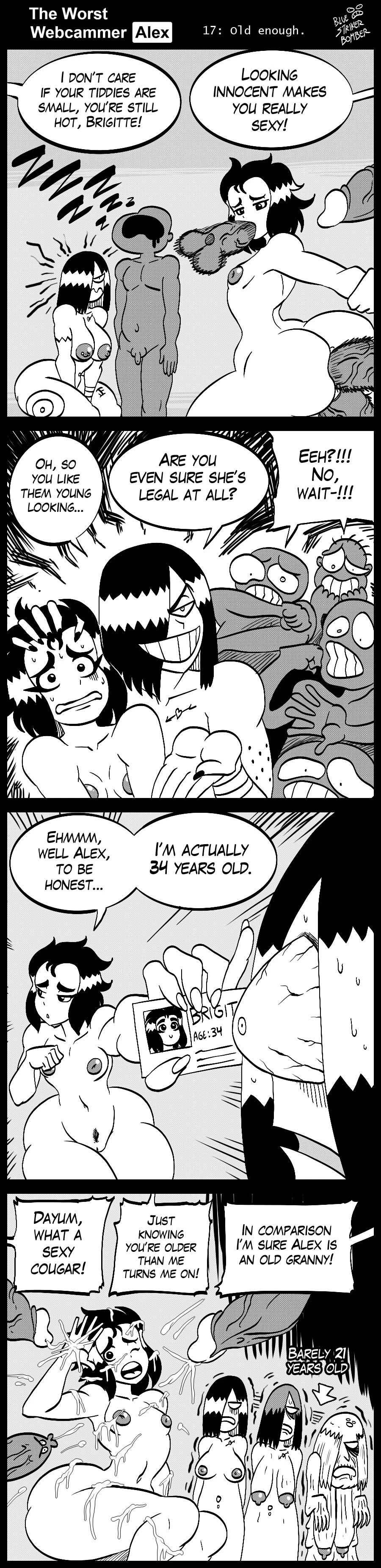 THE WORST WEBCAMMER: ALEX porn comic picture 18