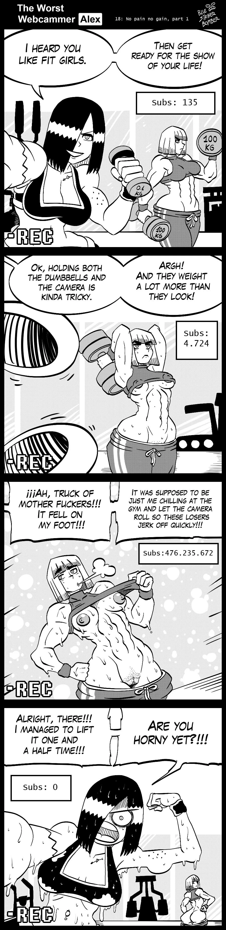 THE WORST WEBCAMMER: ALEX porn comic picture 19