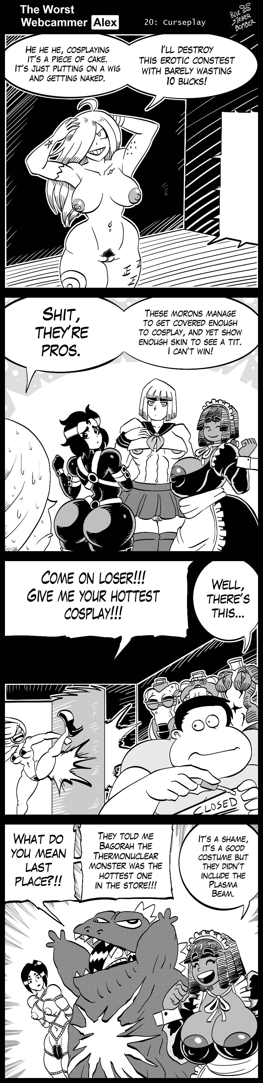 THE WORST WEBCAMMER: ALEX porn comic picture 21