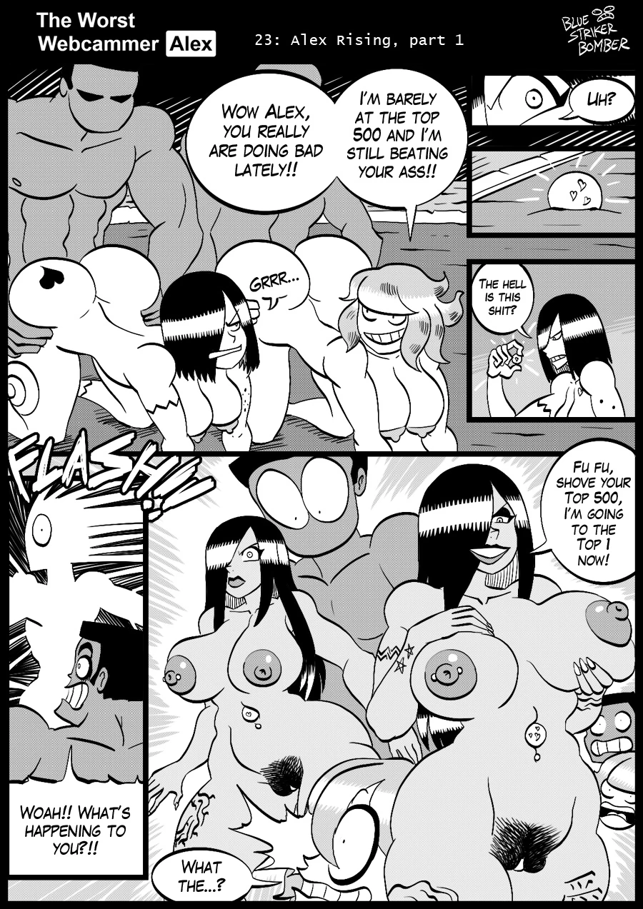 THE WORST WEBCAMMER: ALEX porn comic picture 24