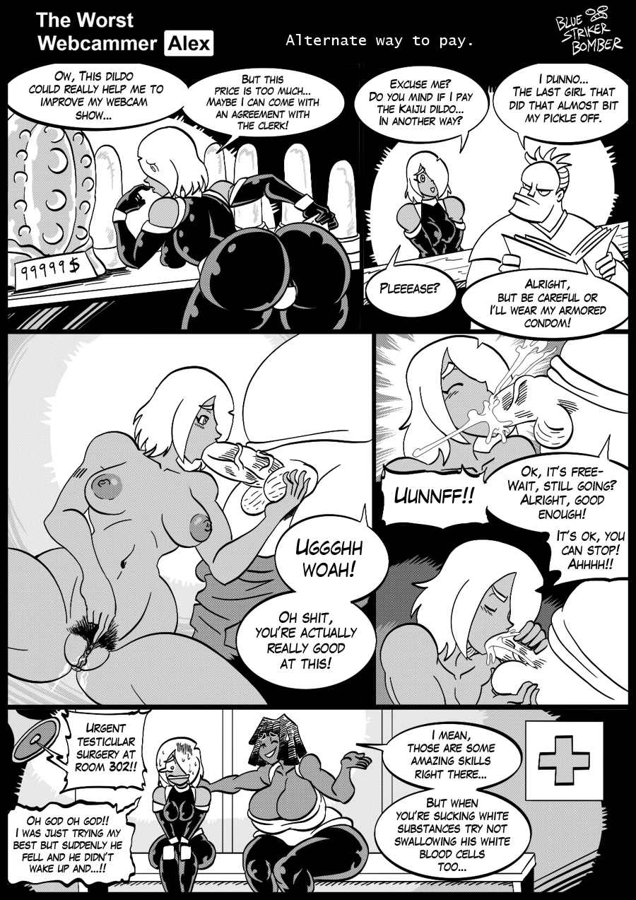 THE WORST WEBCAMMER: ALEX porn comic picture 31
