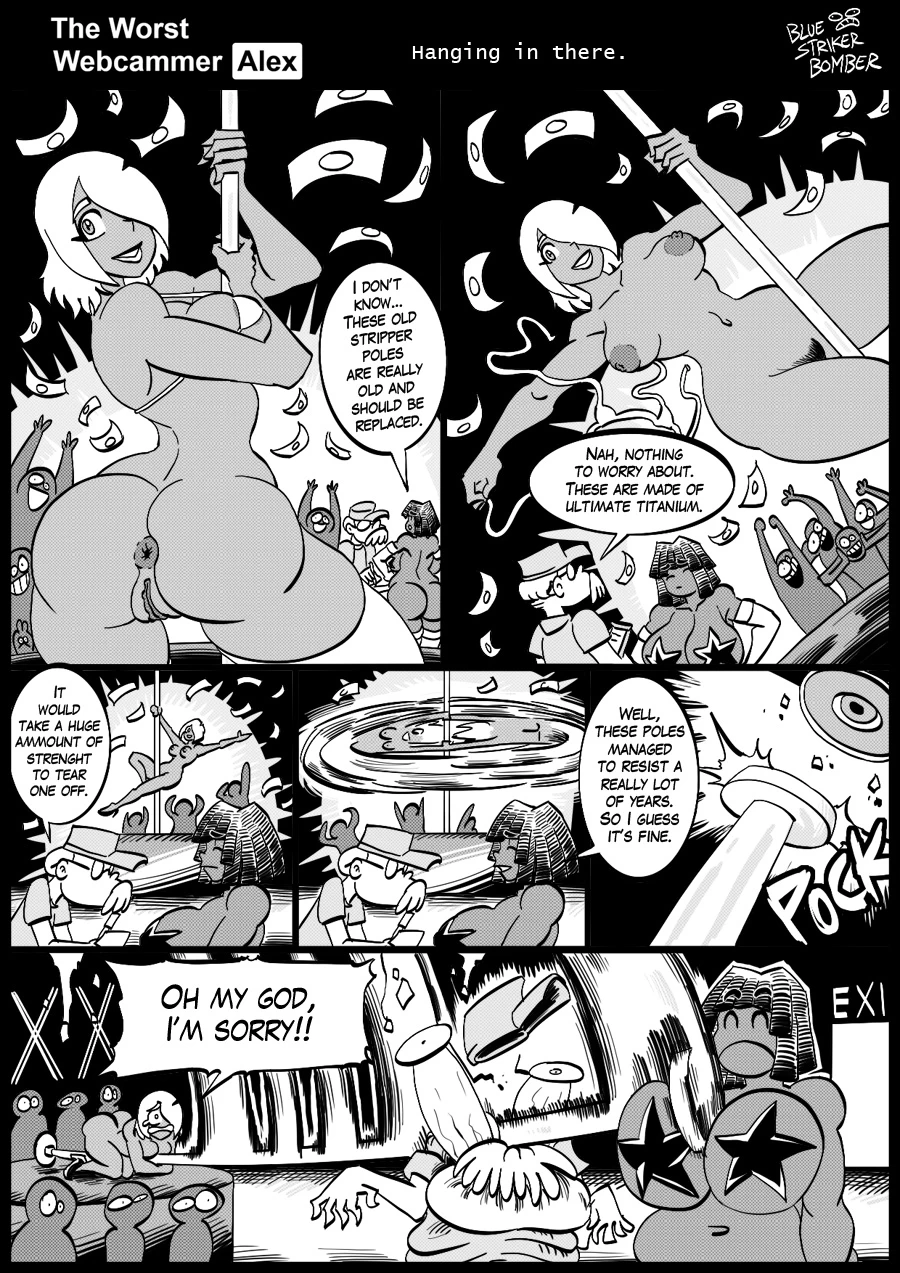 THE WORST WEBCAMMER: ALEX porn comic picture 33