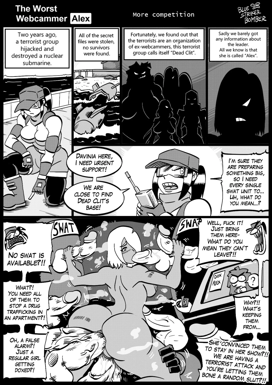 THE WORST WEBCAMMER: ALEX porn comic picture 39