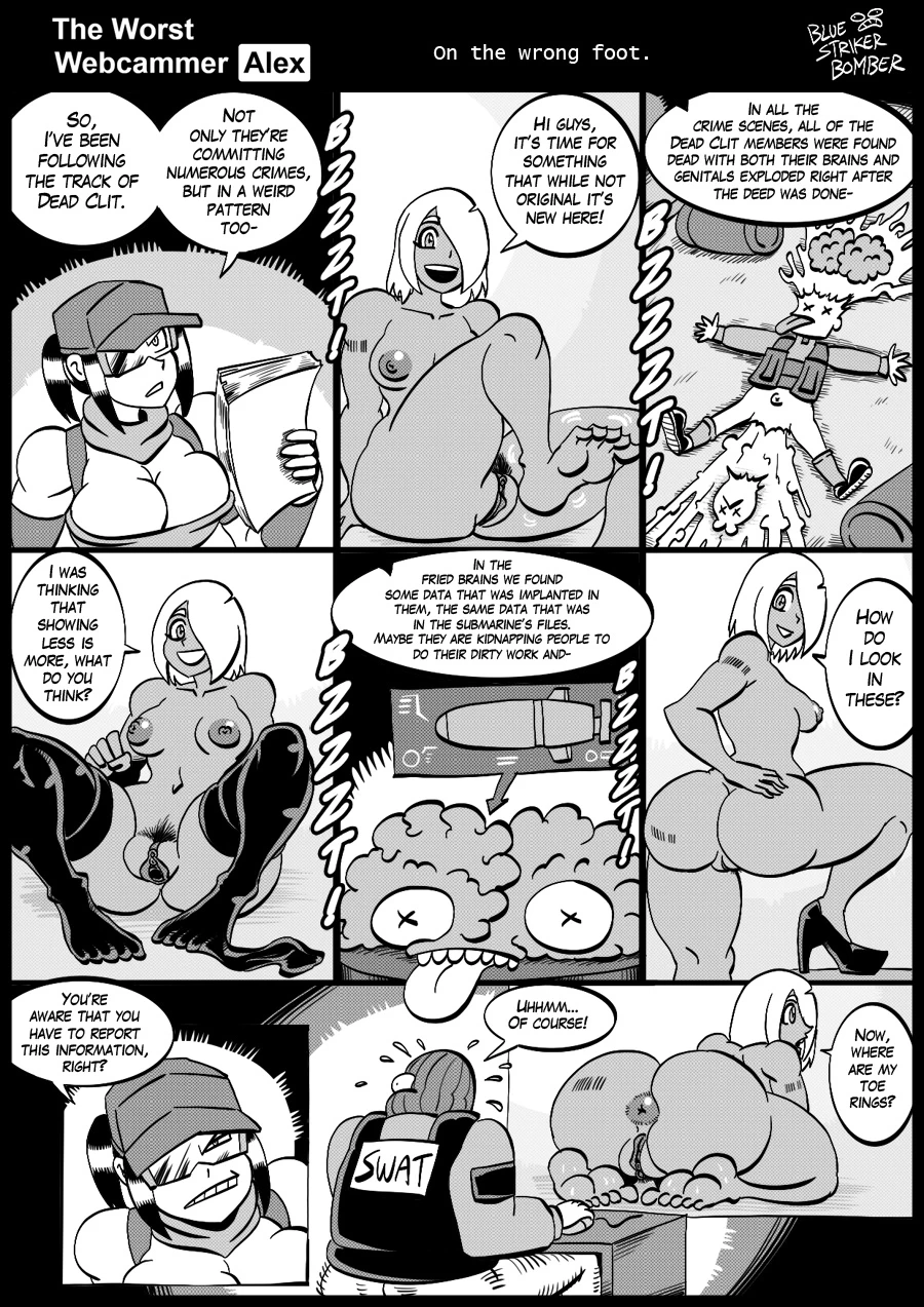 THE WORST WEBCAMMER: ALEX porn comic picture 40