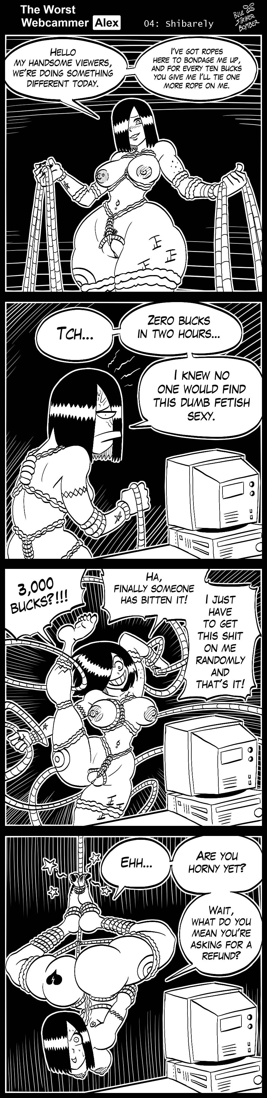 THE WORST WEBCAMMER: ALEX porn comic picture 5