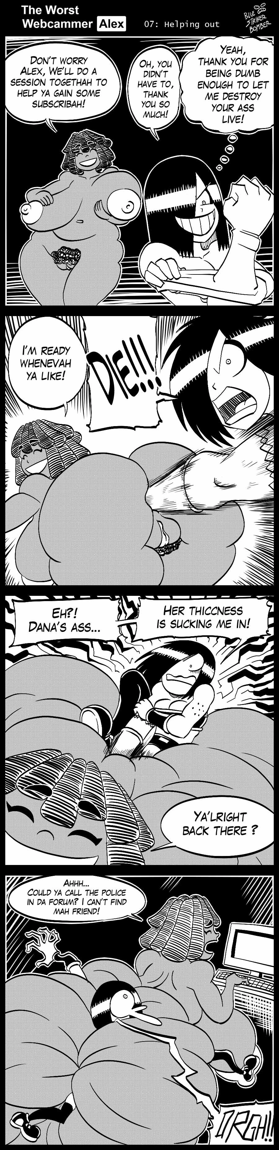 THE WORST WEBCAMMER: ALEX porn comic picture 8