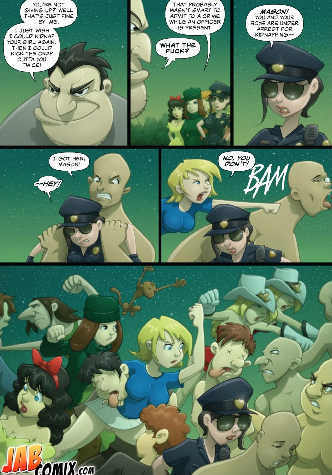 The Wrong House 10 porn comic picture 3