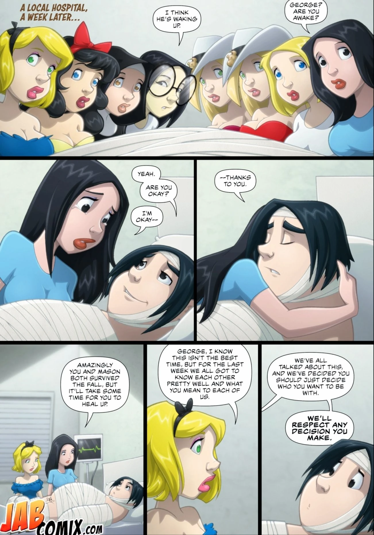 The Wrong House 10 porn comic picture 8