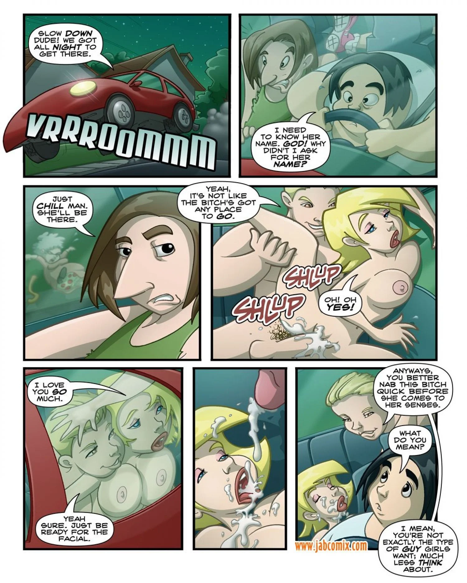 The Wrong House 3 porn comic picture 2