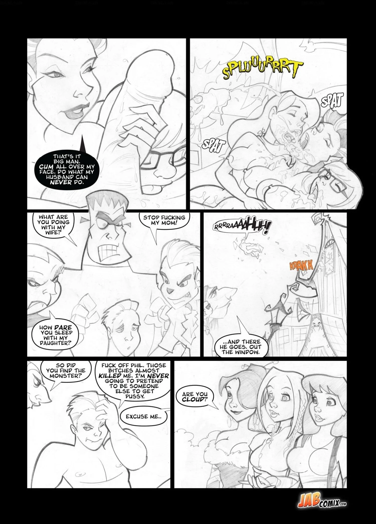 The Wrong House 4 porn comic picture 14