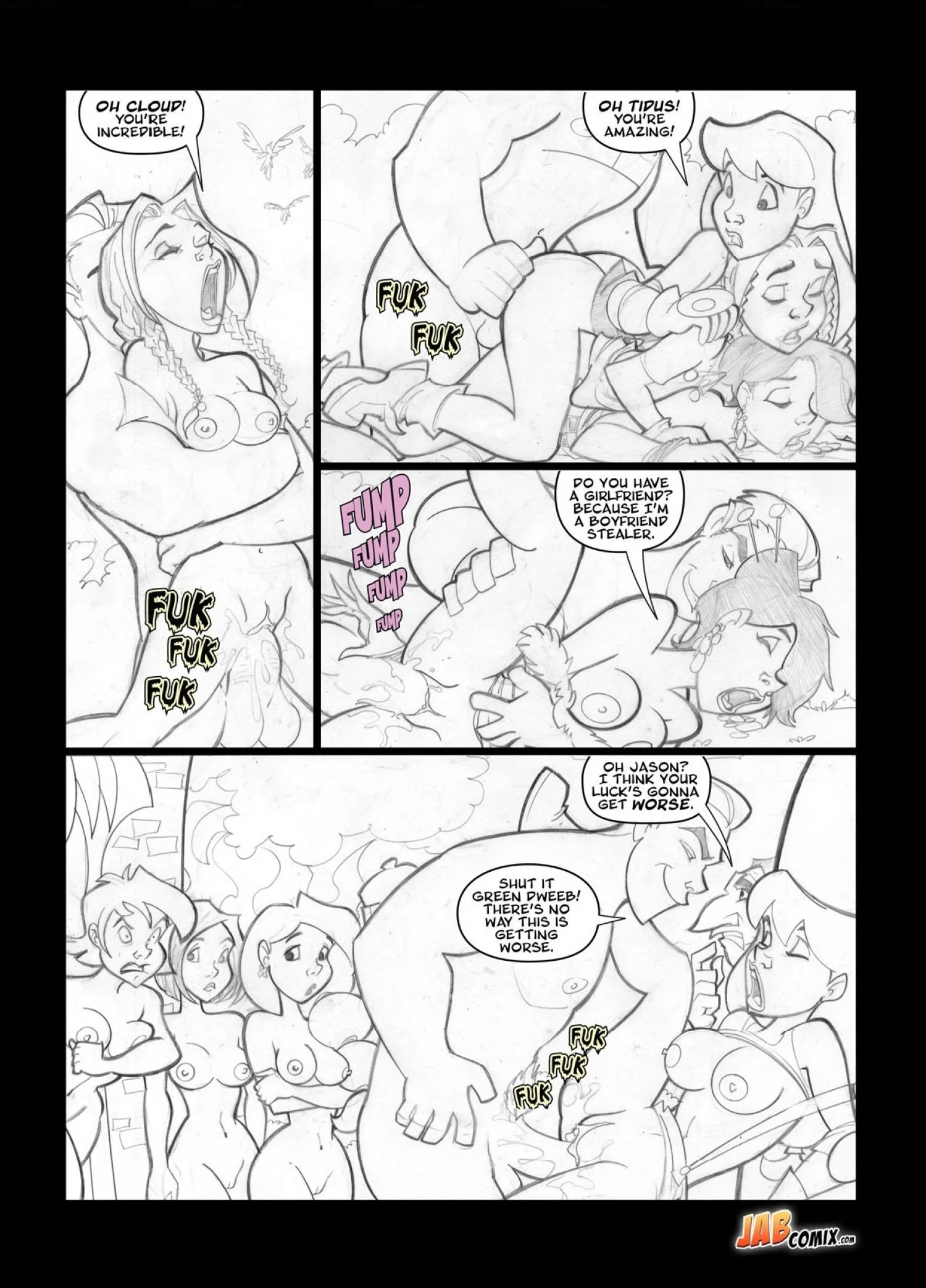The Wrong House 4 porn comic picture 15