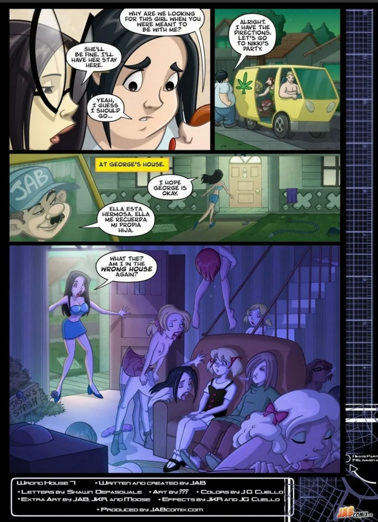 The Wrong House 7 porn comic picture 10
