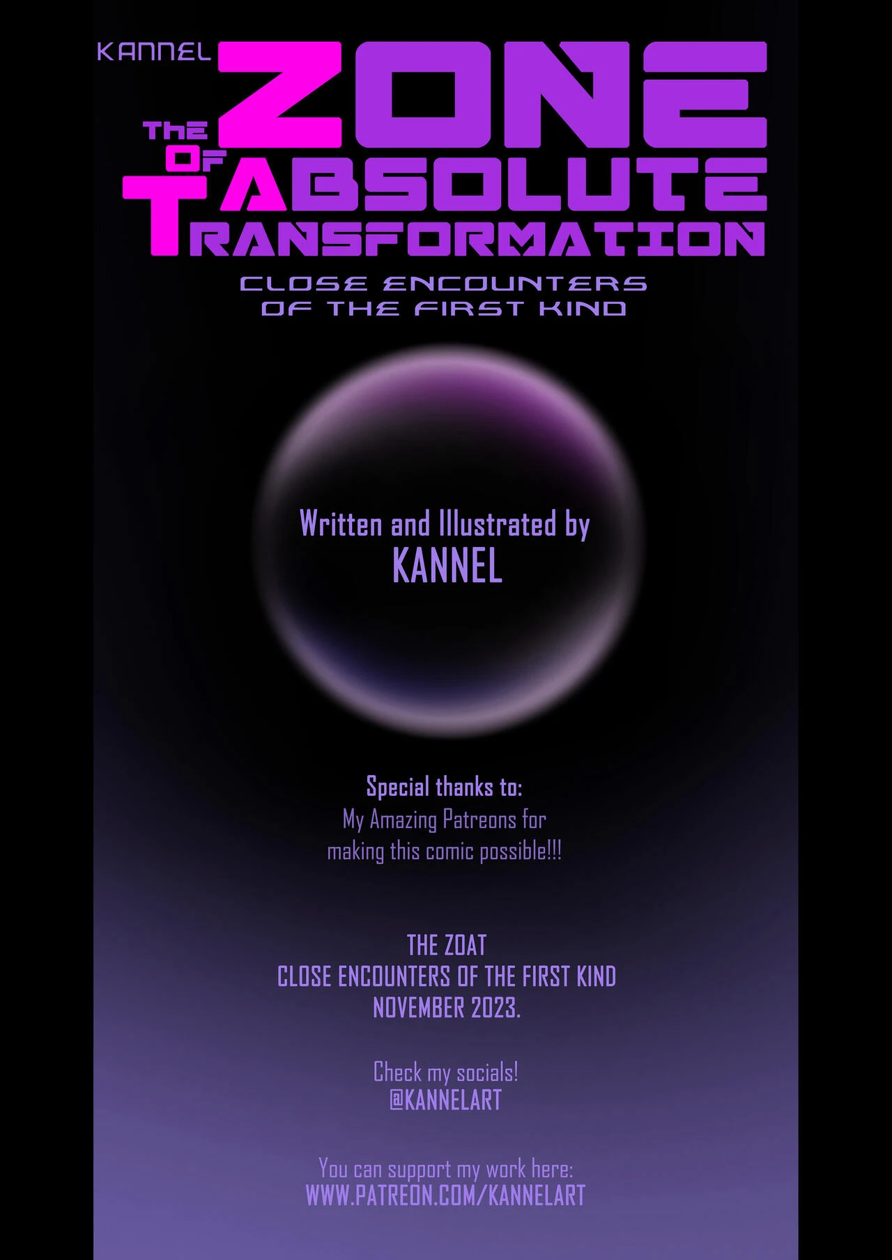 The Zone of Absolute Transformation: Close Encounters of the First Kind porn comic picture 2