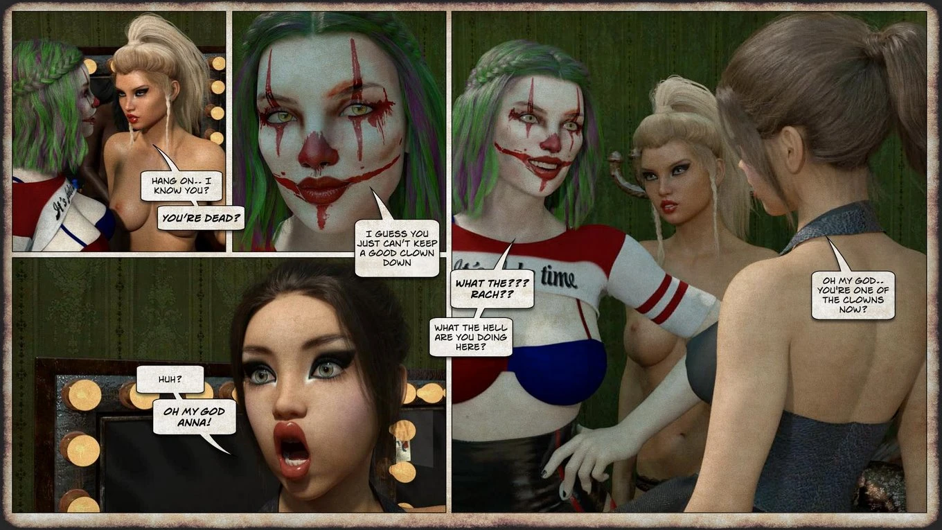 THEM 05 - Return of the clown porn comic picture 11