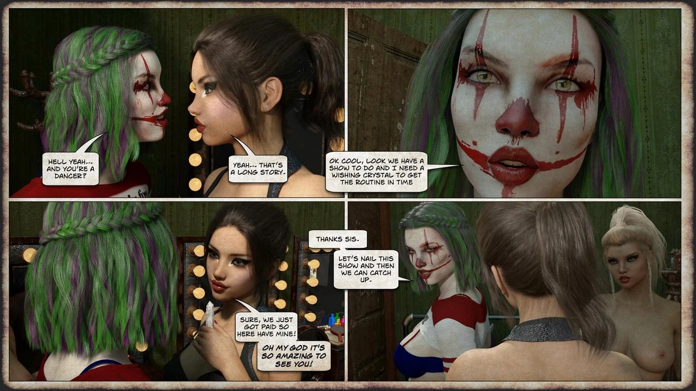 THEM 05 - Return of the clown porn comic picture 12