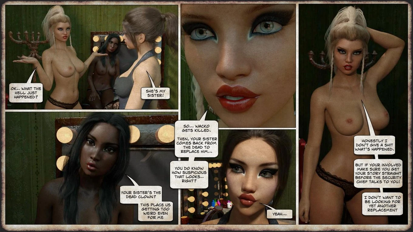 THEM 05 - Return of the clown porn comic picture 13