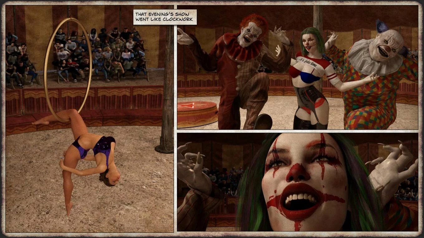 THEM 05 - Return of the clown porn comic picture 14