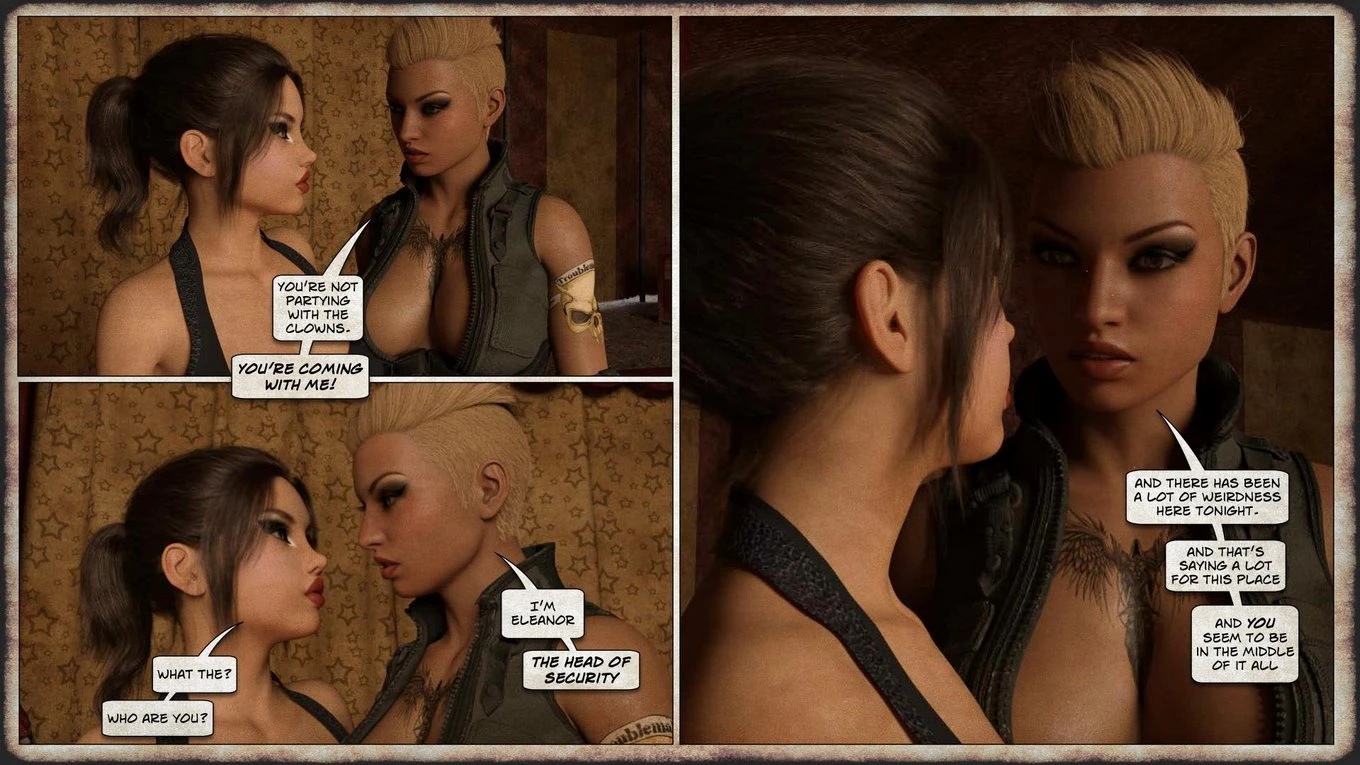 THEM 05 - Return of the clown porn comic picture 16