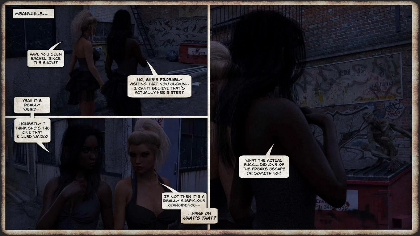 THEM 05 - Return of the clown porn comic picture 17