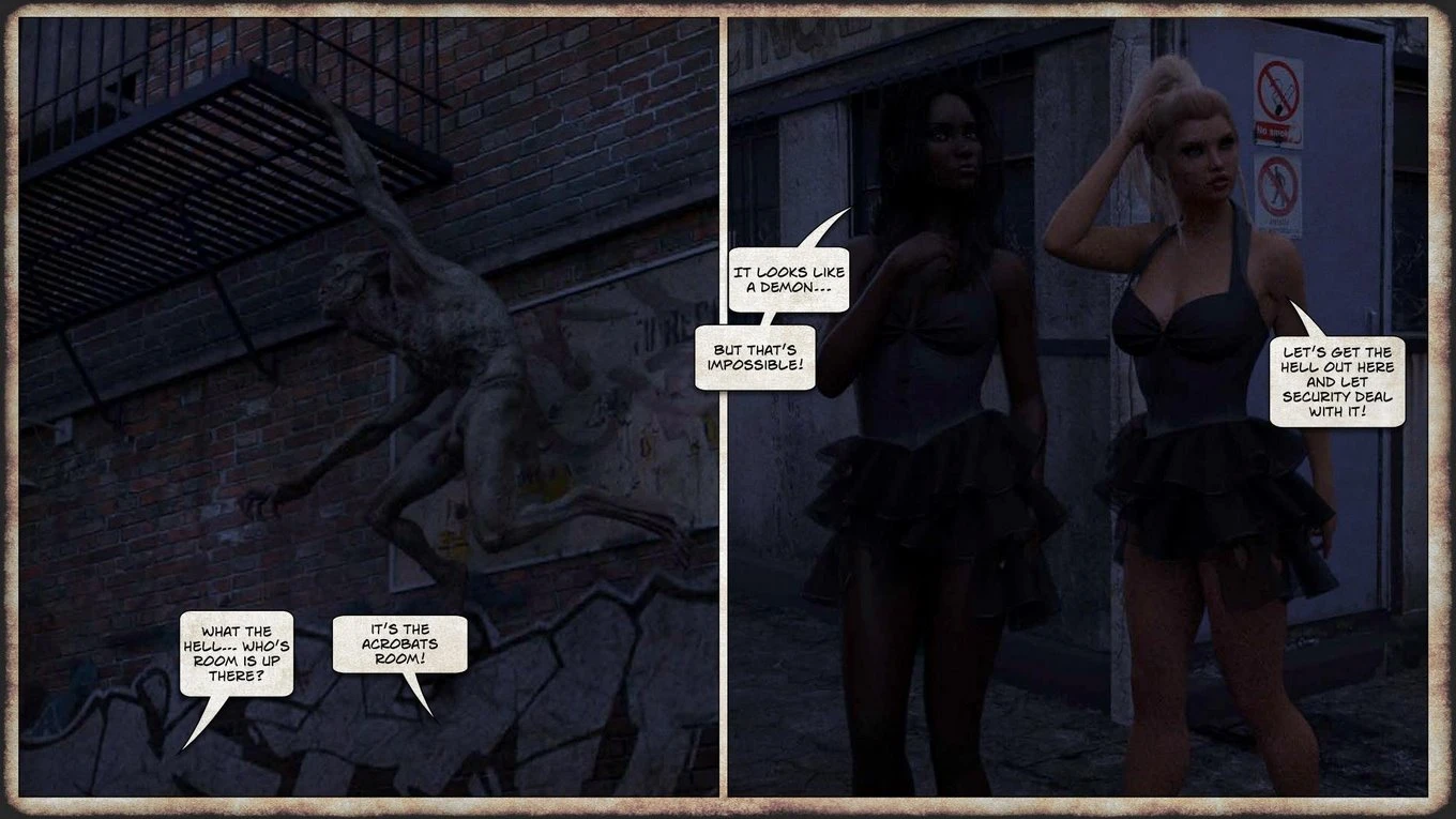 THEM 05 - Return of the clown porn comic picture 18