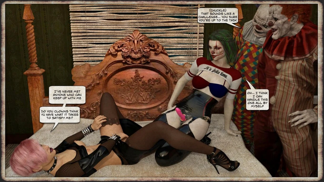 THEM 05 - Return of the clown porn comic picture 24
