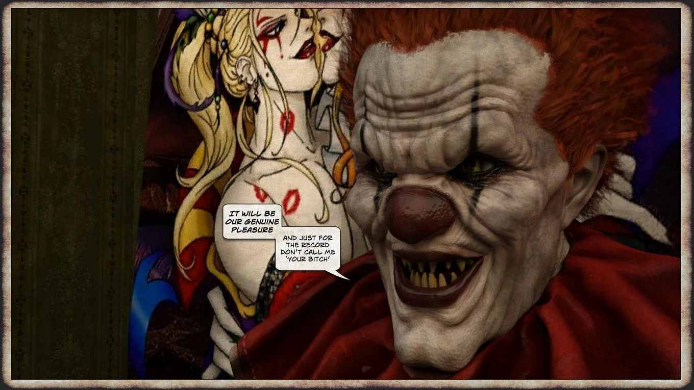THEM 05 - Return of the clown porn comic picture 33