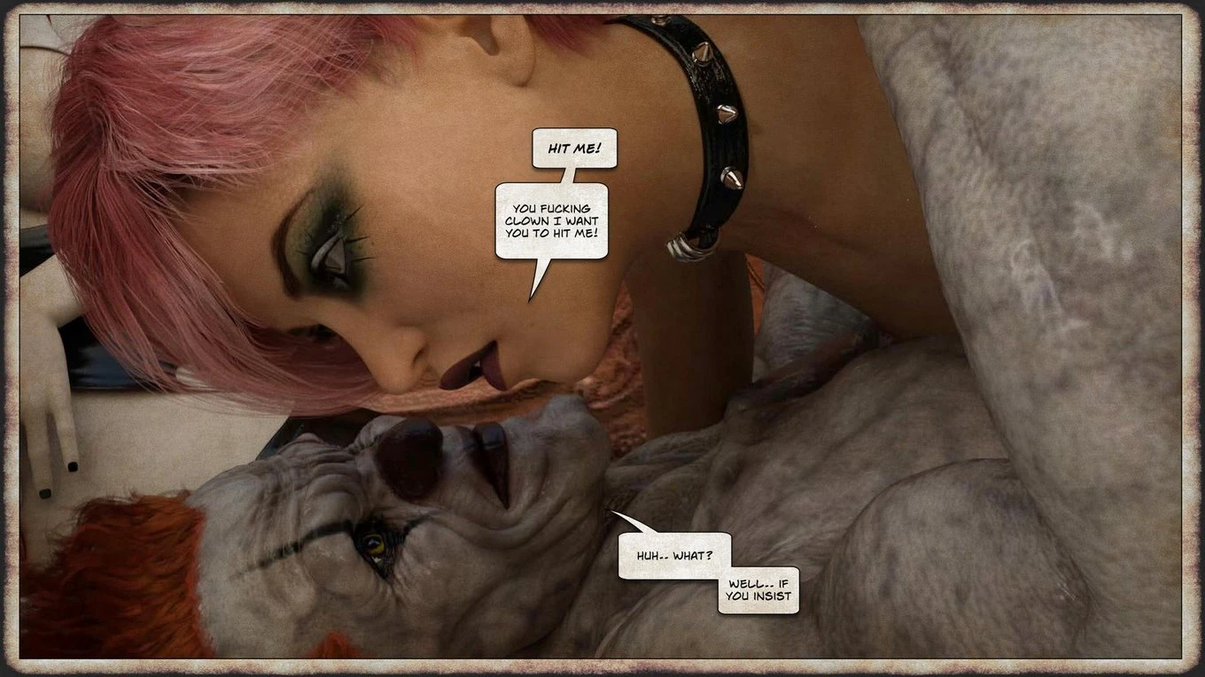 THEM 05 - Return of the clown porn comic picture 35